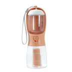 3-in-1 Portable Pet Water Bottle components