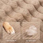 Ultra-Soft Orthopedic Donut Dog Bed with Removable Pillows