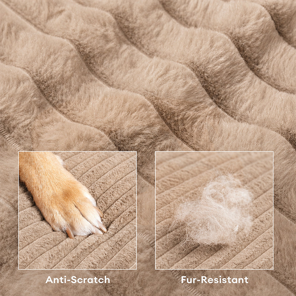 Ultra-Soft Orthopedic Donut Dog Bed with Removable Pillows