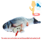 Catnip Fish Kicker Toy plush