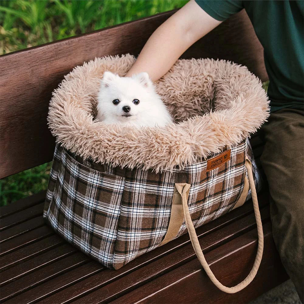 All-Season Pet Carrier Sleeping Bag - carrier mode