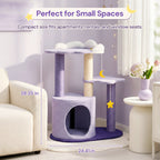 Moonlight Cottage Cat Tree - Small Space