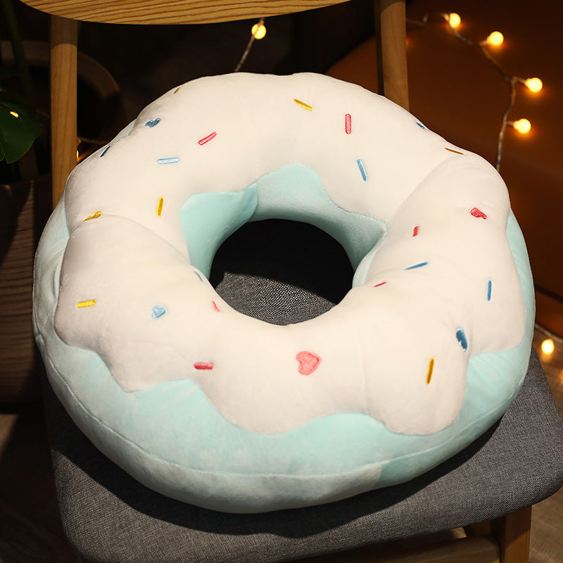 Donut Plush Cushion Soft Dog Cat Bed