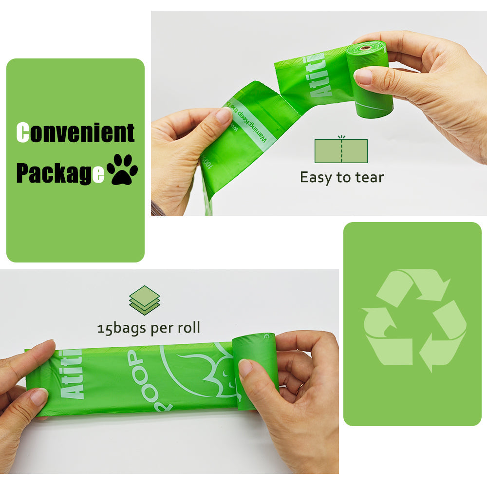 Eco-Friendly Dog Waste Bags Roll