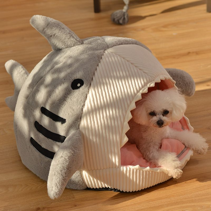 Shark Pet Bed color options