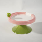 Ice Cream Elevated Dog & Cat Bowl — Ceramic 2-Cup