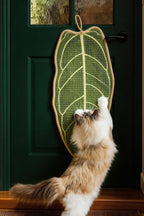 Leaf Shaped Natural Sisal Cat Scratching Mat