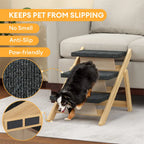 Foldable Dog Stairs - non-slip detail