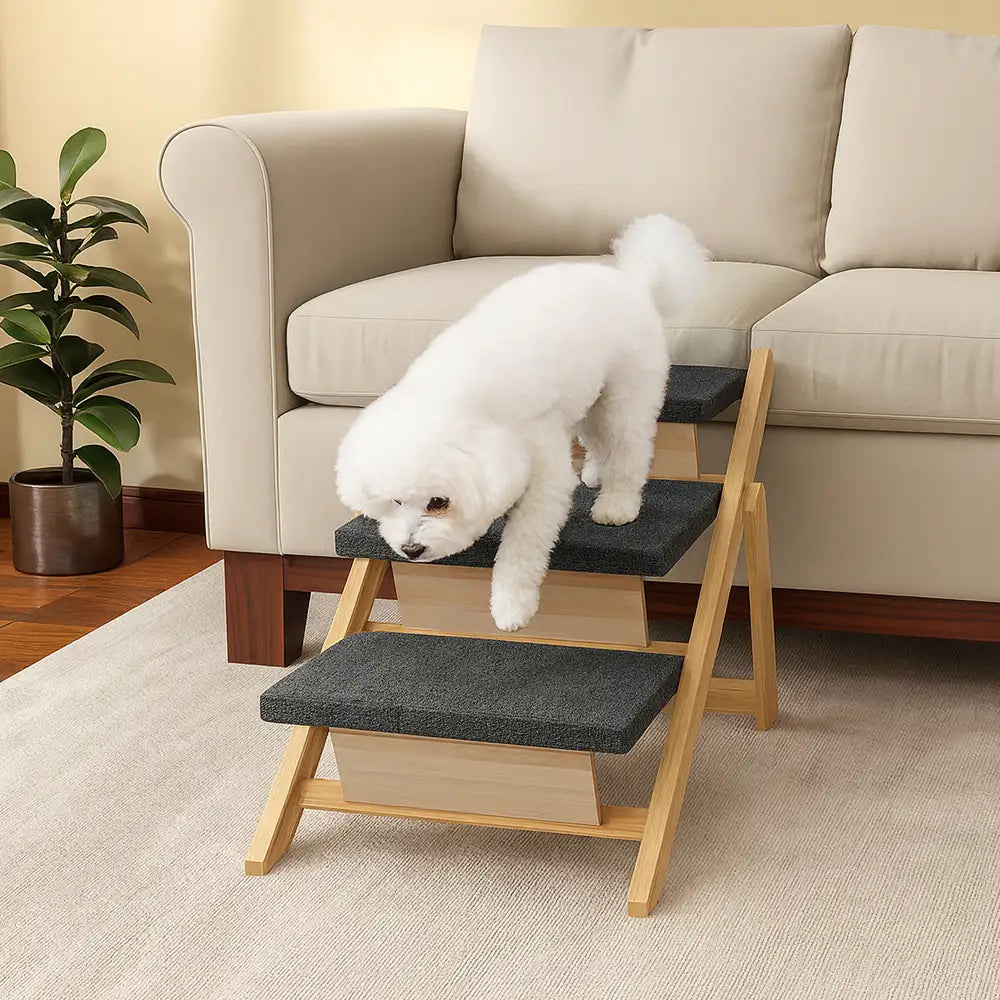 Foldable Dog Stairs - ramp mode