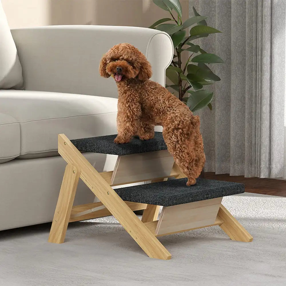 Foldable Dog Stairs - stair mode