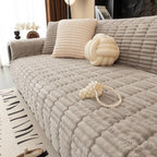 Non-Slip Flannel Sofa Protection Cover for Pet Owners