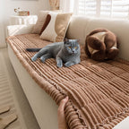 Flannel pet mat color options
