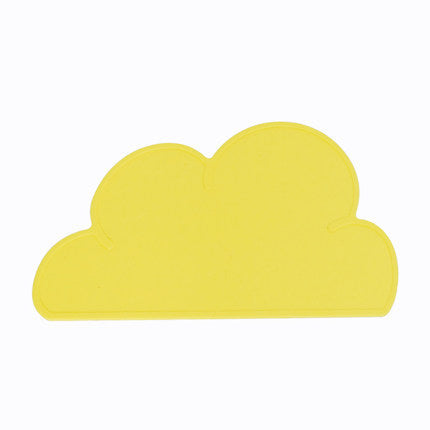 Cloud Shaped Silicone Pet Food Mat - Anti-Slip Feeding Pad for Dogs and Cats