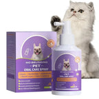 Dog Teeth Cleaning Spray Application