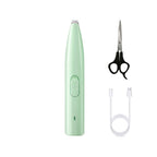 LED Pet Paw Trimmer in use