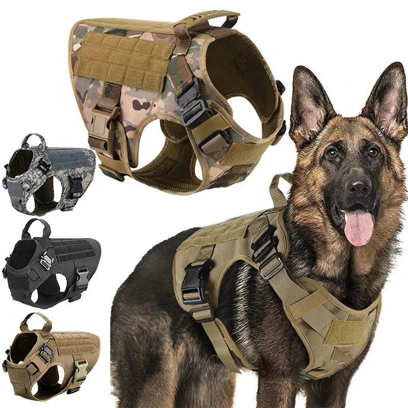 Tactical Dog Harness Front View