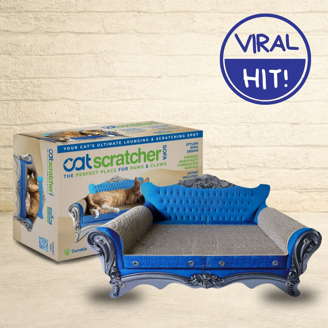 Victorian Style Cat Scratcher Couch