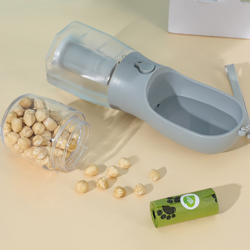 3-in-1 Portable Pet Water Bottle side