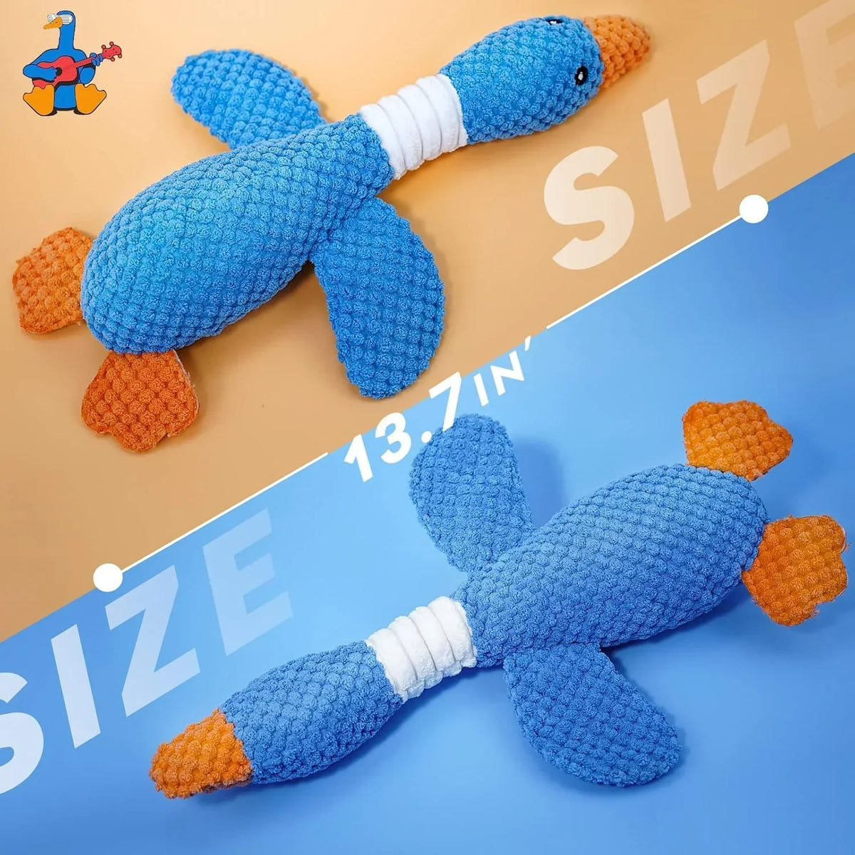 Goose Plush Toy side view