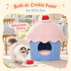 Cupcake 2-in-1 Felt Cat Condo