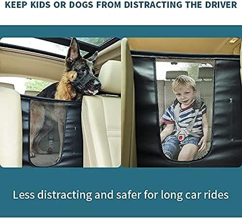 Adjustable Dog Car Barrier Net with Safety Divider