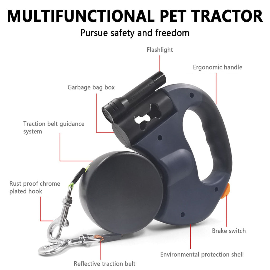 Retractable Dog Leash lock mechanism