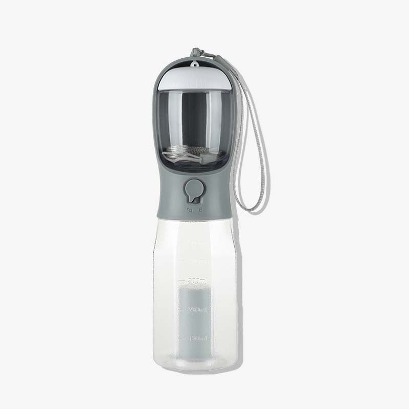 3-in-1 Dog Walking Water Bottle - front view