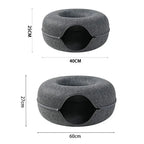 Donut Cushion size comparison