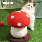 Mushroom Cat Scratcher