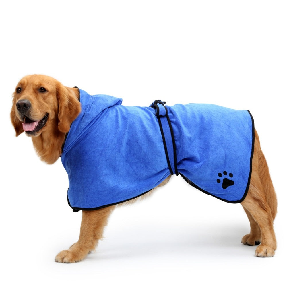 Quick-Dry Chenille Pet Towel absorbent