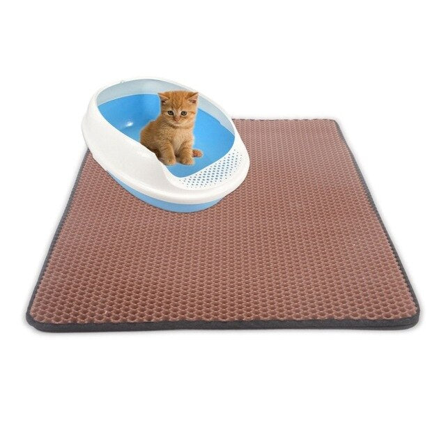 Cat Litter Mat trapping detail