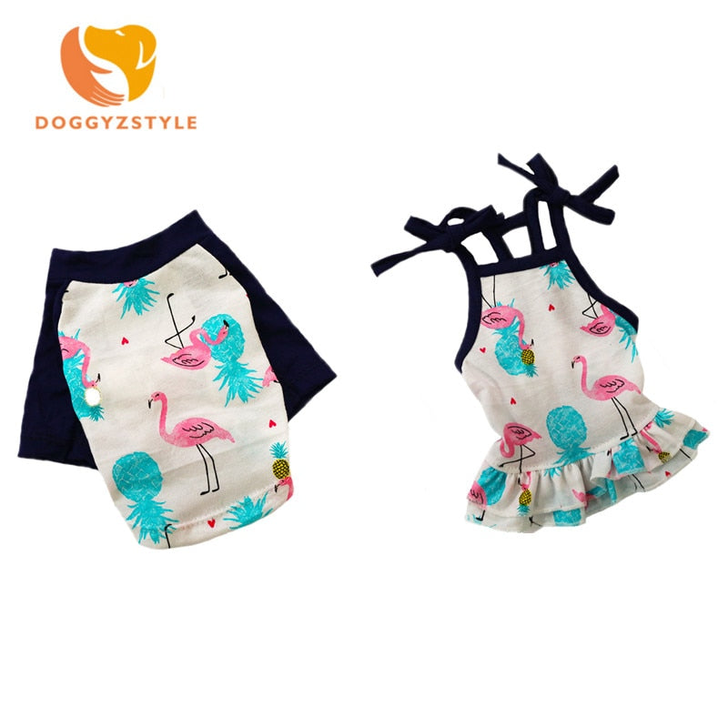 Dog Hoodie Fruit Design Front View