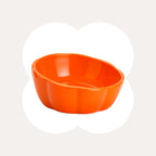 Pumpkin Patch Cat Bowl - Orange