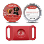 Plant-Based Flea and Tick Repellent Pendant for Dogs